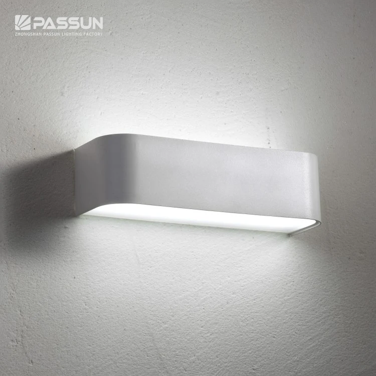 
Good quality white painting hotel home led mirror wall light modern bathroom surface wall light led 