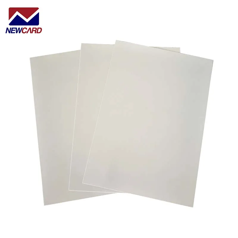 
 Материал ПВХ-карты для лазерной печати  