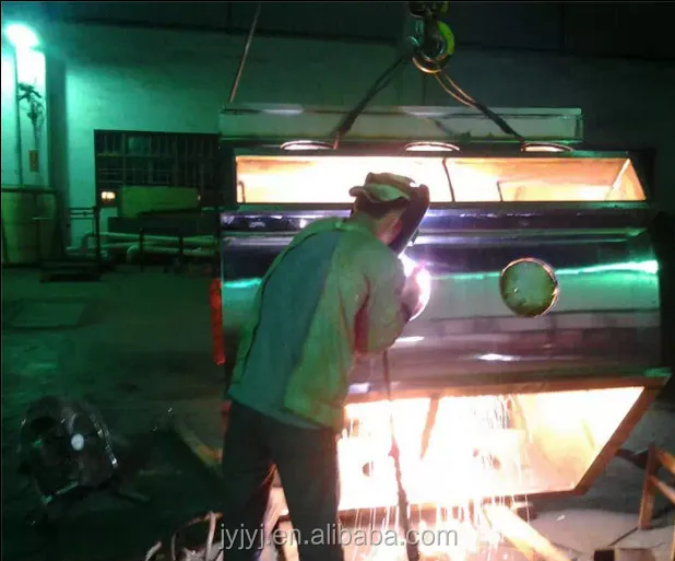 Super size 304 stainless steel vacuum furnace body