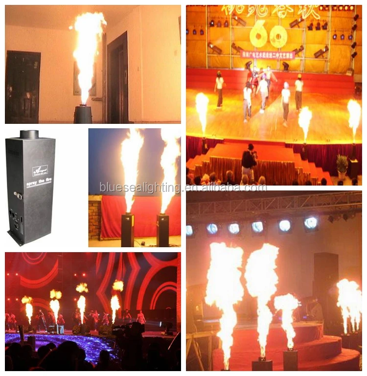  DMX512 метательный сценический эффект шоу Освещение dj пламя dmx Пожарная