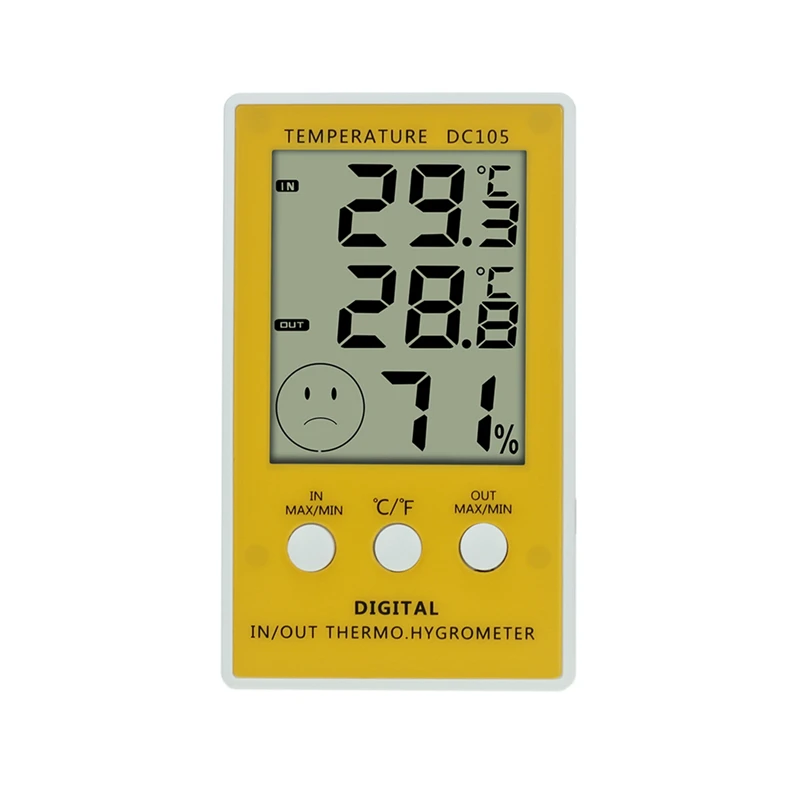 
Direct Manufacturer Indoor&Outdoor Temperature Thermometer Digital Hygrometer DC105 fashion humidity temperature thermometer 