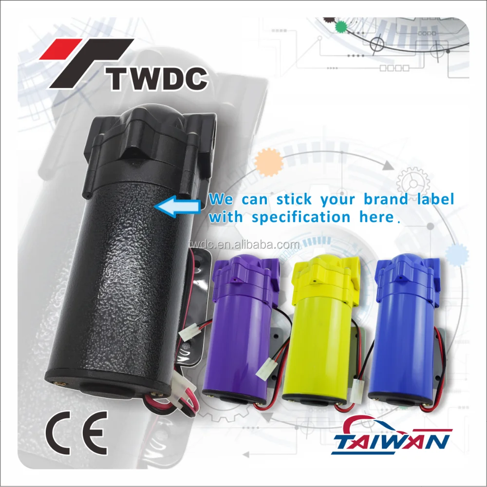 Taiwan Small RO Water Booster Pump for RO System 50GPD / 75GPD