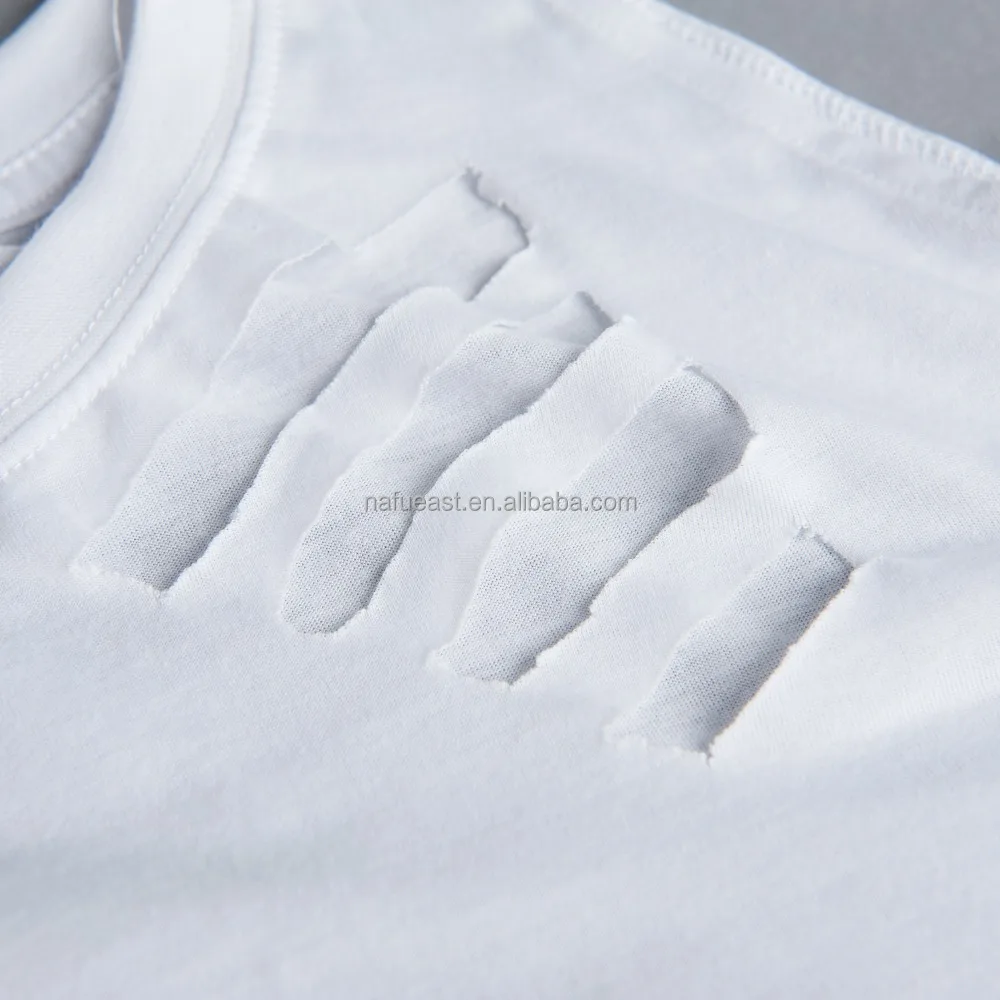 Fashion lady cut out shoulder short sleeve t-shirt