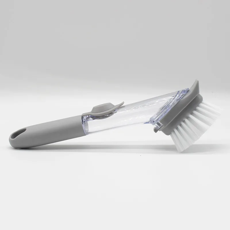 Kitchen Cleaning Soap Dispensing Dish Brush For Washing Plate Pan Pot Dish Sink Glasses.