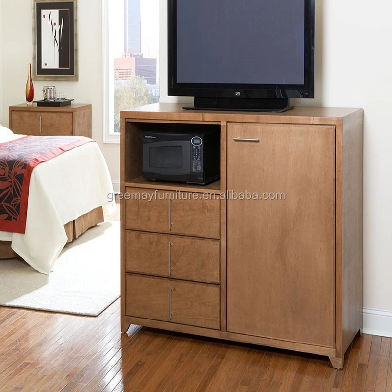 Hot sale Manufacturer Wooden Hotel Fridge Cabinet For Sale