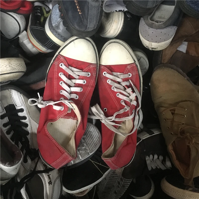 Lady summer and winter season secondhand mixed bales used shoes for export