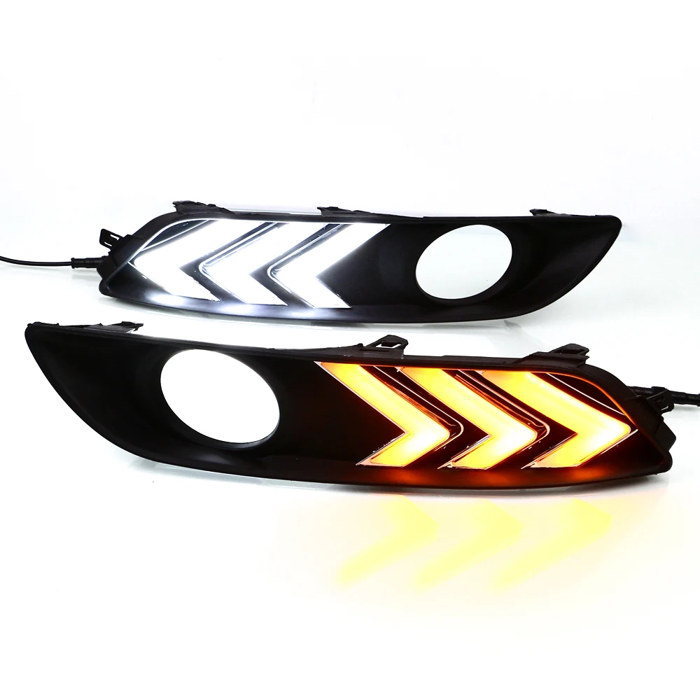 Дневные ходовые огни E4 rl00 для Nissan Sylphy или Sentra или Pulsar 2012 - 2015