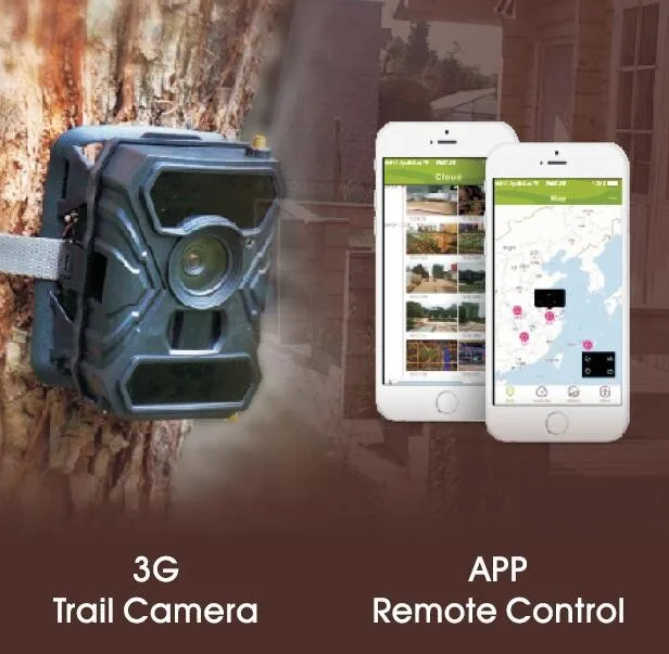 12MP 1080P PIR motion detection 940nm camo 65ft night vision 3G 4G wireless wall hidden wildlife wildkamera hunting camera