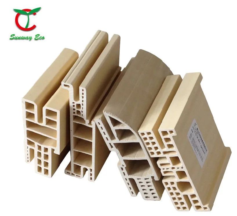 doors & windows frames type and plastic frame material WPC door frame