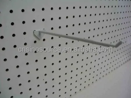 
Melamine MDF board Slotted Slatwall Panels for Supermarket Display 