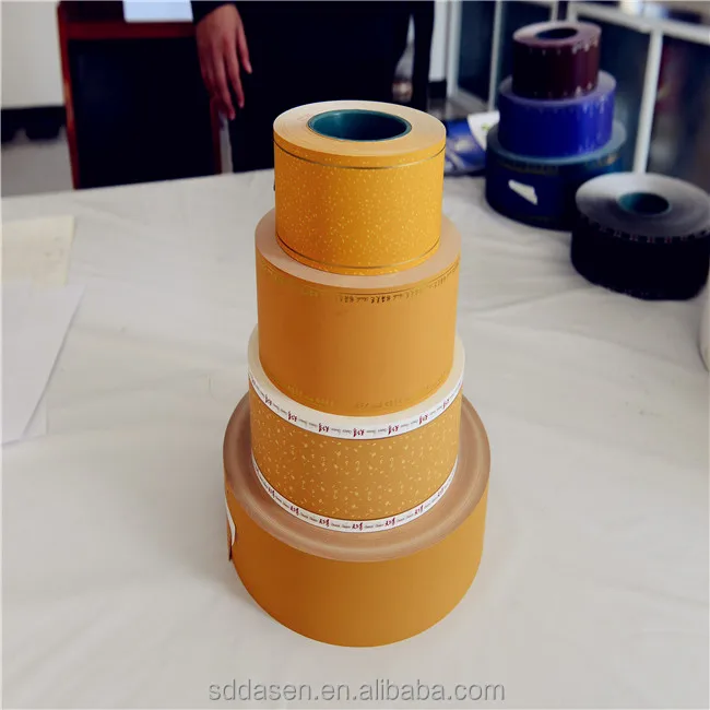 Yellow laser perforated Cigarette Tipping Paper