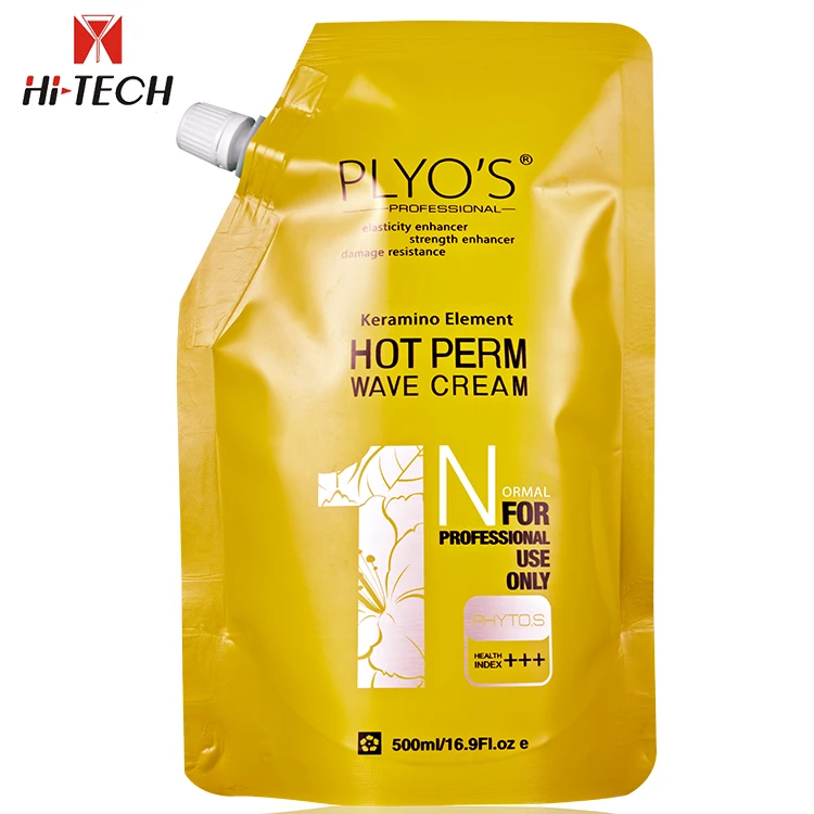 Ceramic Hair Perm Brands Long Duration wave Lotion Hair Perm