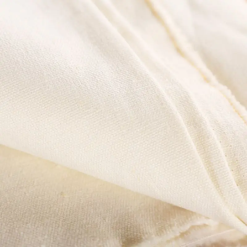 High quality hemp woven fabric for clothing&bedding