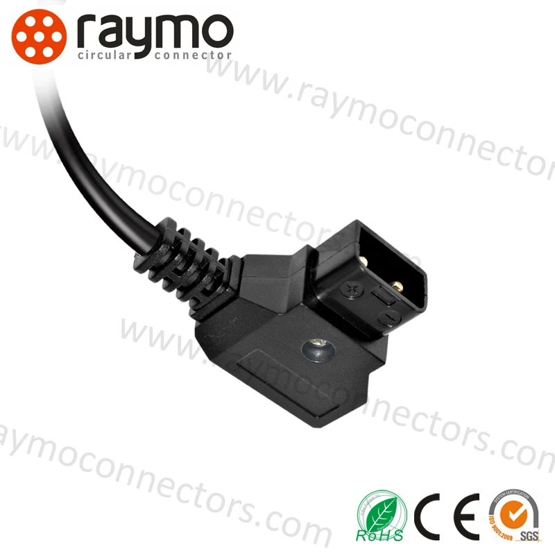 Cable Assembly circular connector FGG To D tap Power Cable