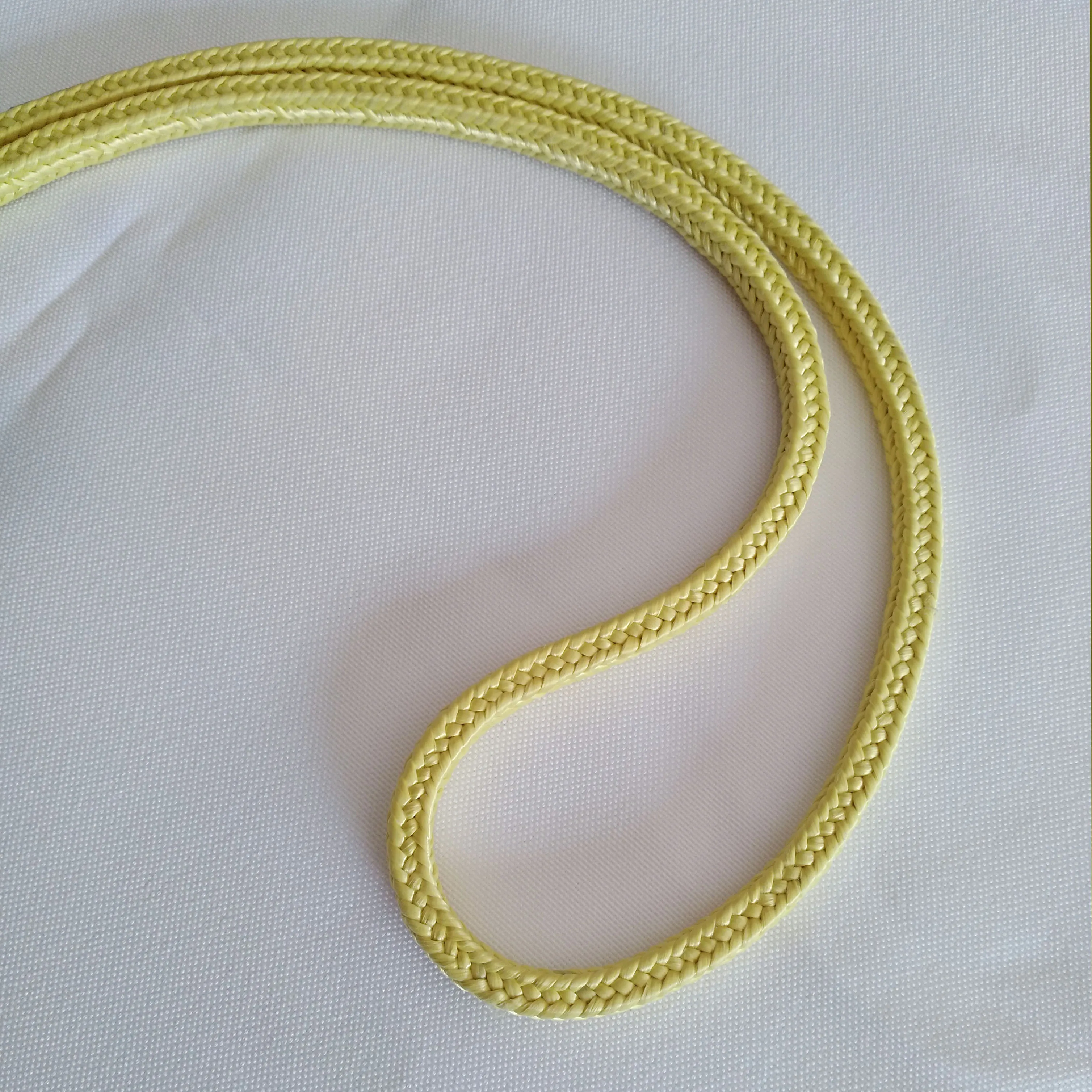 
480~500 degree centigrade heat resistant aramid rope and tape for glass tempering conveyor system 