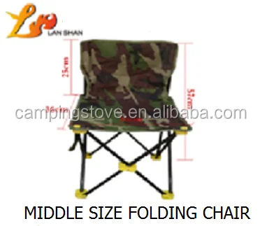 
Outdoor camping durable folding canvas Camp Chair Beach Chair for picnic 