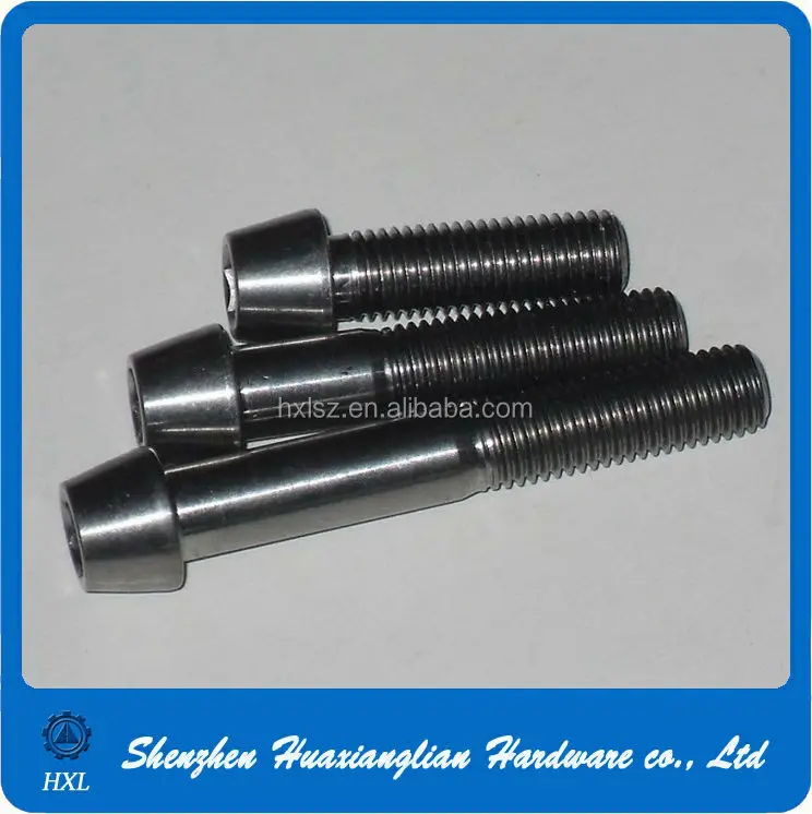 Different Types of High Tensile Hex Socket Head Titanium Screw