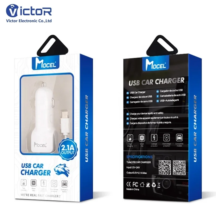 Type C Cable + USB Car Charger for Samsung Note 9 Car Charger