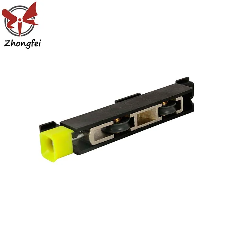 Alloy Nylon Wheel Roller Double U Groove Window Roller Sliding Plastic Door Wheel