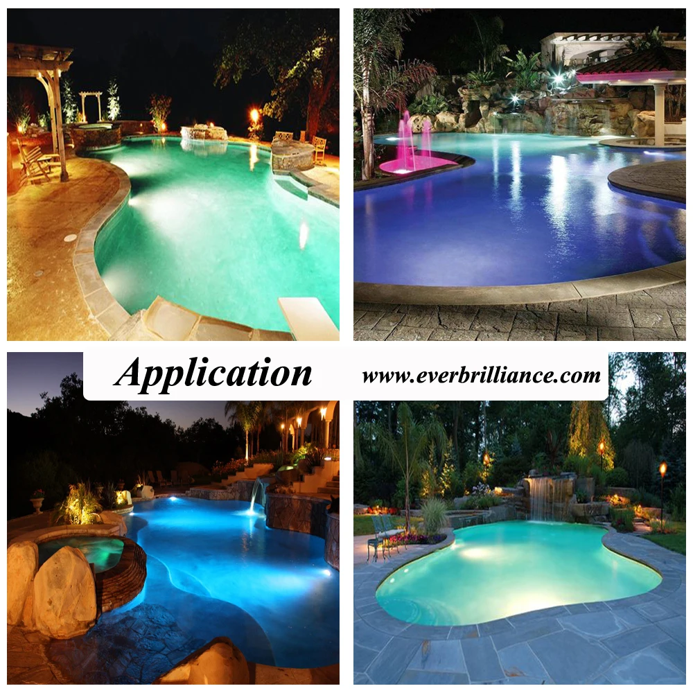 IP68 led underwater lighting 3W exterior led pool light for spray pond