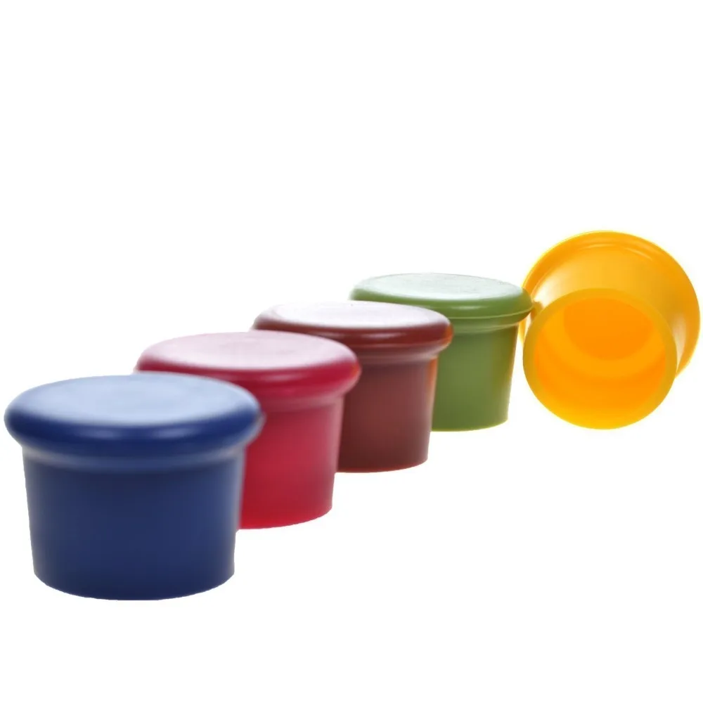 Wholesale Food Grade Silicone Rubber Vacuum Red Wine Bottle Stopper