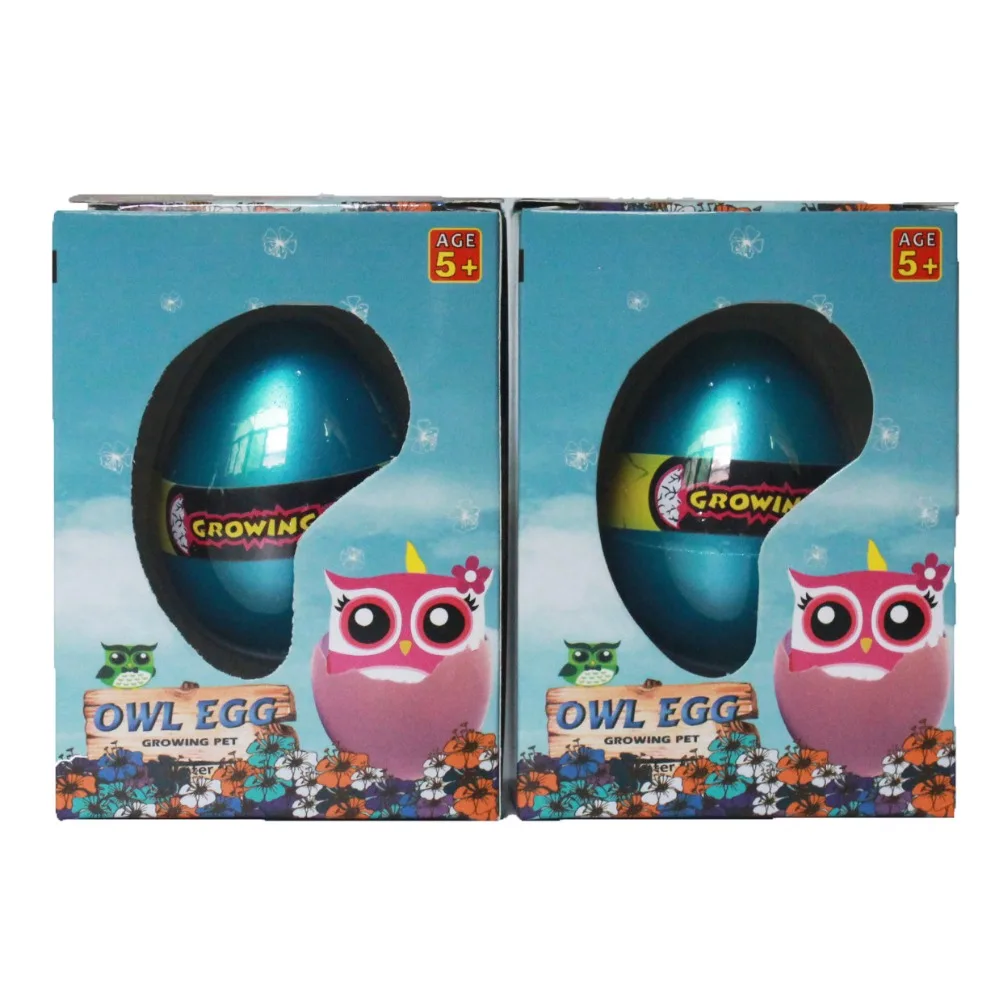 Magic Water Inflation Owl Eggs Toy Hatching Growing Hatching Egg Growing In Water Toys For kids