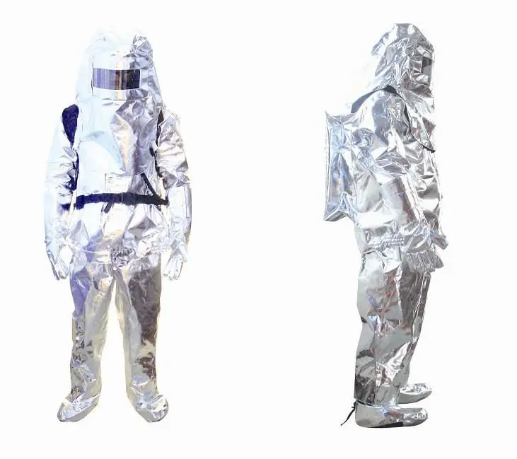 
Aluminum-plated film fire resistant suit 