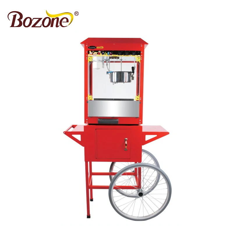 
Wholesale 32 OZ Commercial Heating Element Durable High Capacity Popular Snack Machines Double Pot Popcorn Making Machine 