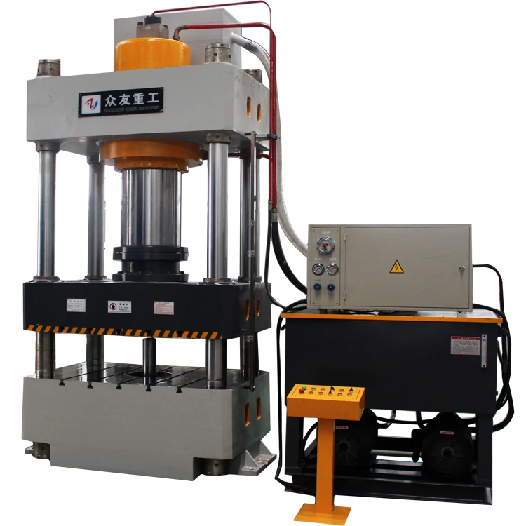 animal licking salt block making hydraulic press