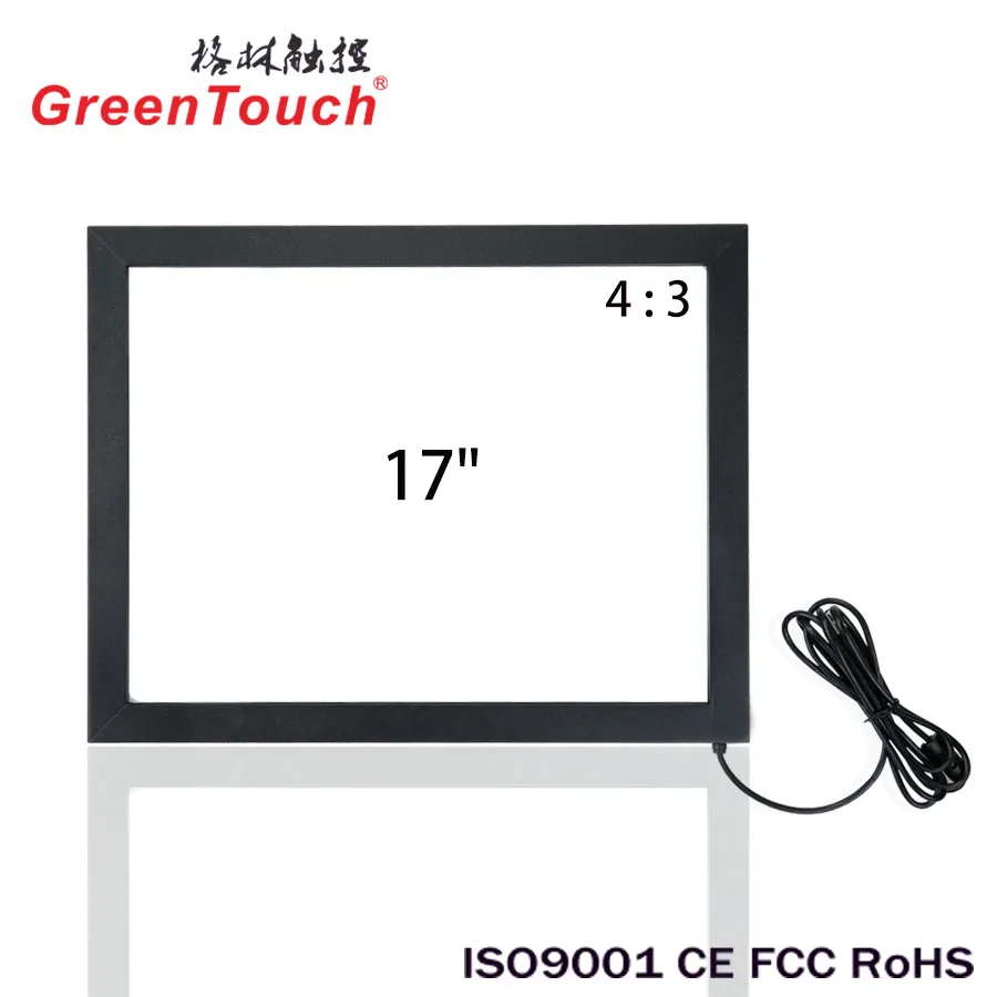 
17 inch USB infrared multi touch screen panel, ir touch screen frame, touch screen monitor 