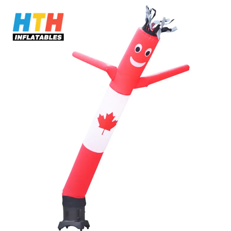 Canadian flag inflatable dancing balloon man for sale