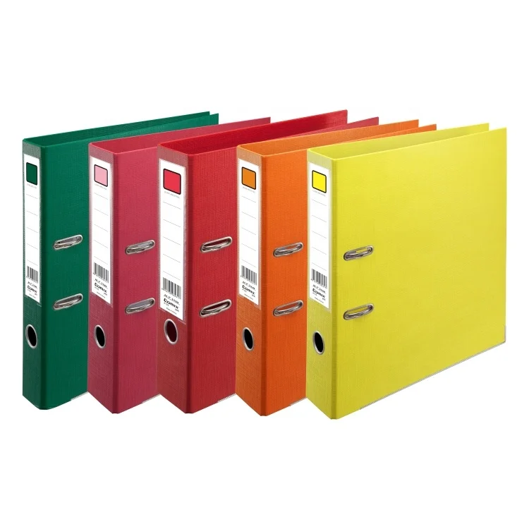 
2019 hot selling Double Side PP Material and A4 Lever Arch File Type office stationery file folder 