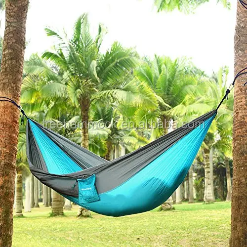 2023 Hot selling high quality wholesale hammock outdoor furniture Nylon Camping portable hammock