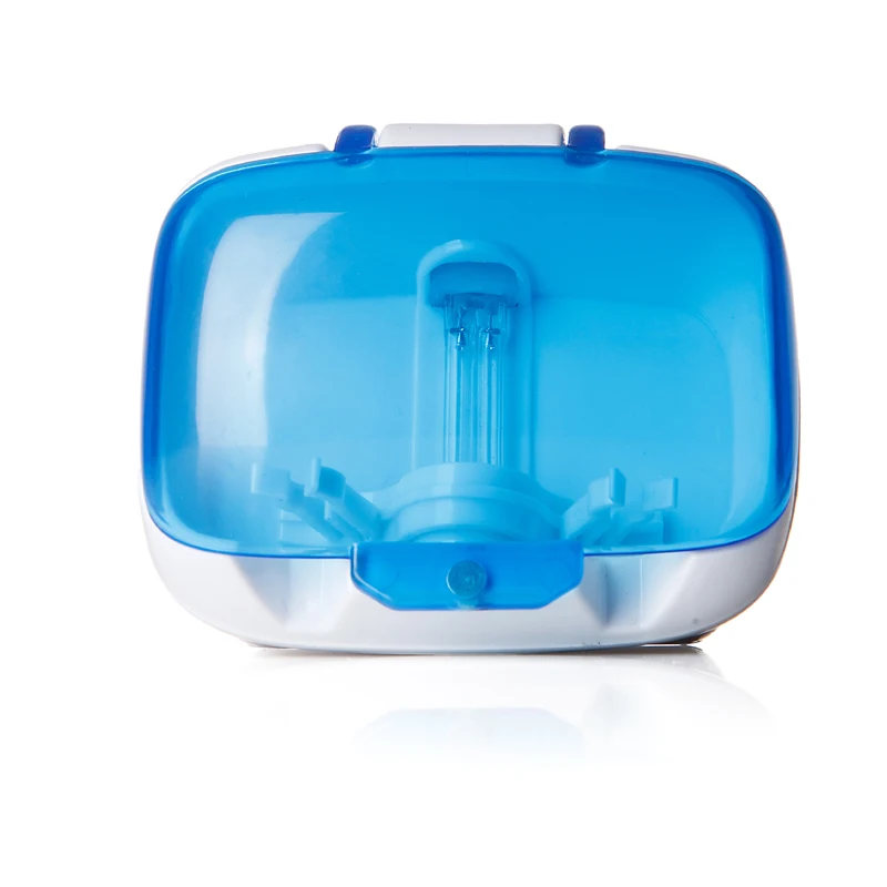 Sticky Auto and Battery UV Toothbrush Holder and Sterilizer Sanitizer