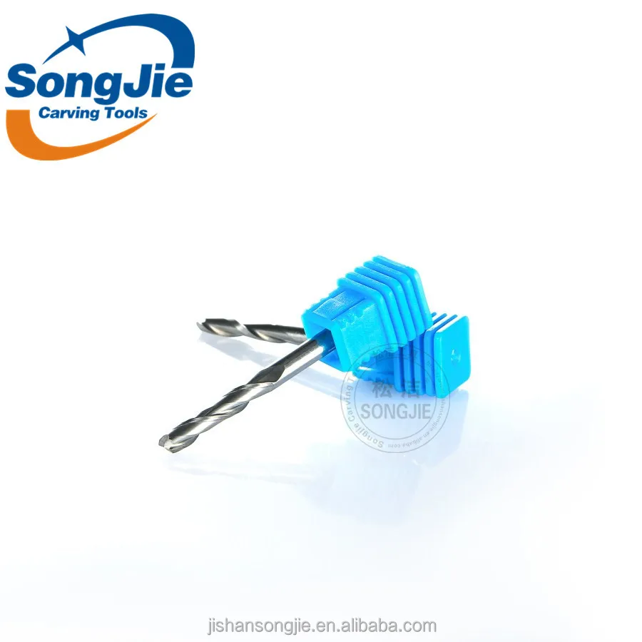 
Spiral cutter bits tungsten carbide cutting tools 2 flutes end mills for stainless steel 