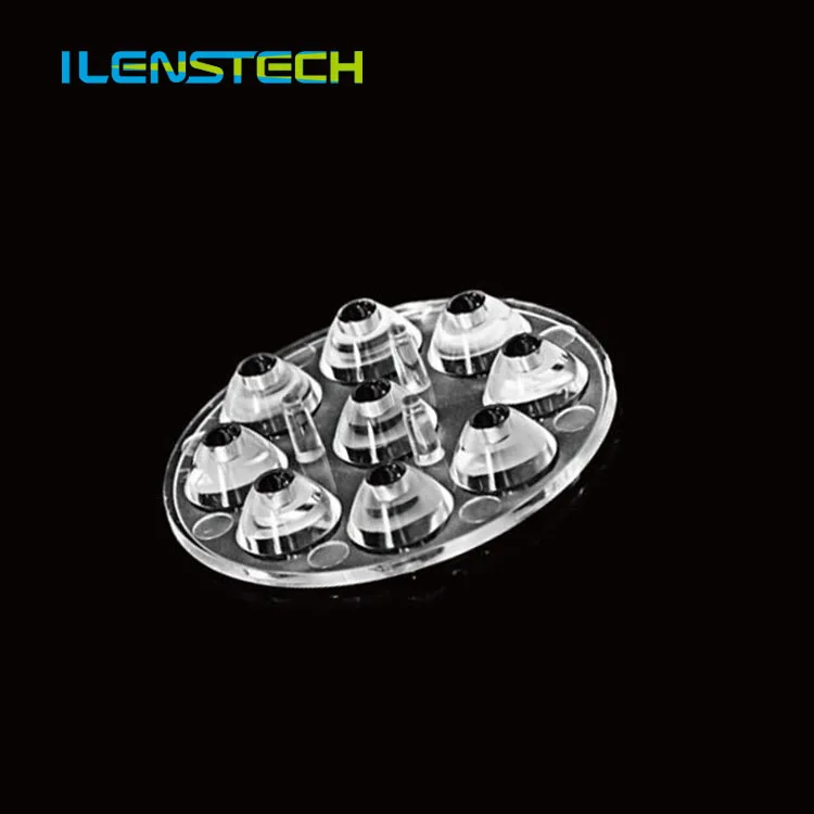 Шэньчжэнь Ilenstech 9 оптика мульти светодиодные линзы 25 градусов Светодиодная лампа