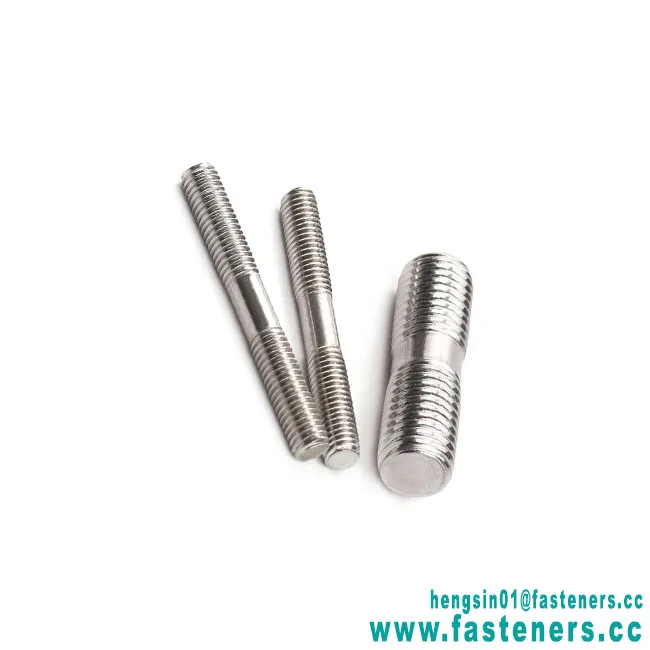 Factory Low Price din933 m24 M10 stainless steel stud bolt full threaded studs 10mm hollow steel rods