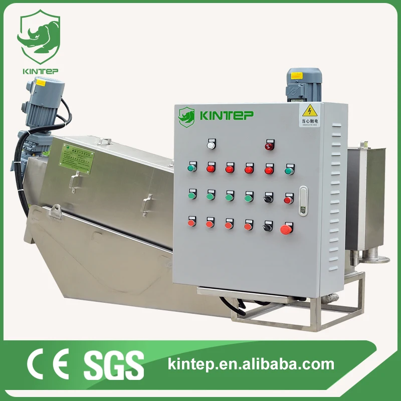 Для обезвоживания шлама центробежные винтовой пресс