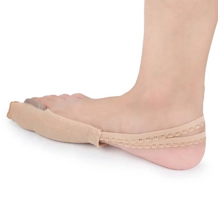 New arrival Fabric Covered  Gel Toe Separator Hallux Valgus Corrector