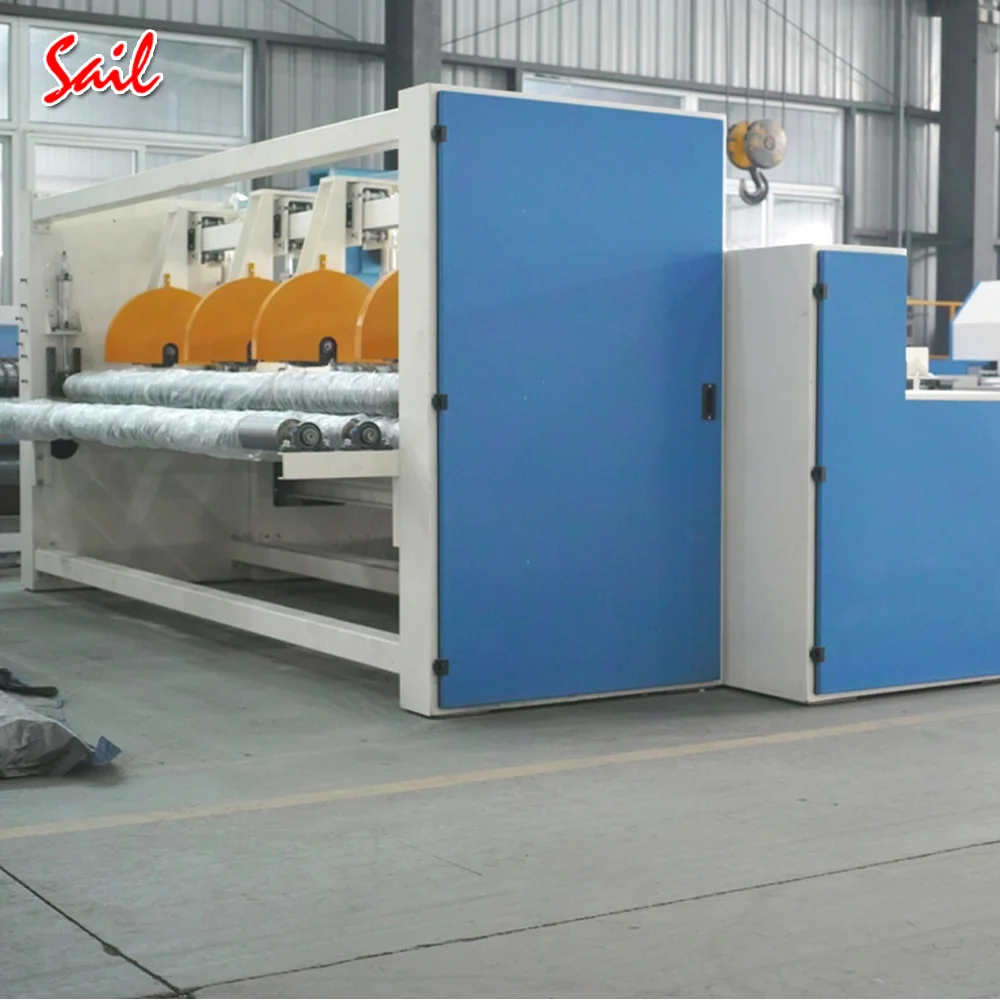 Nonwoven fabric winding machine automatic cutting machinery