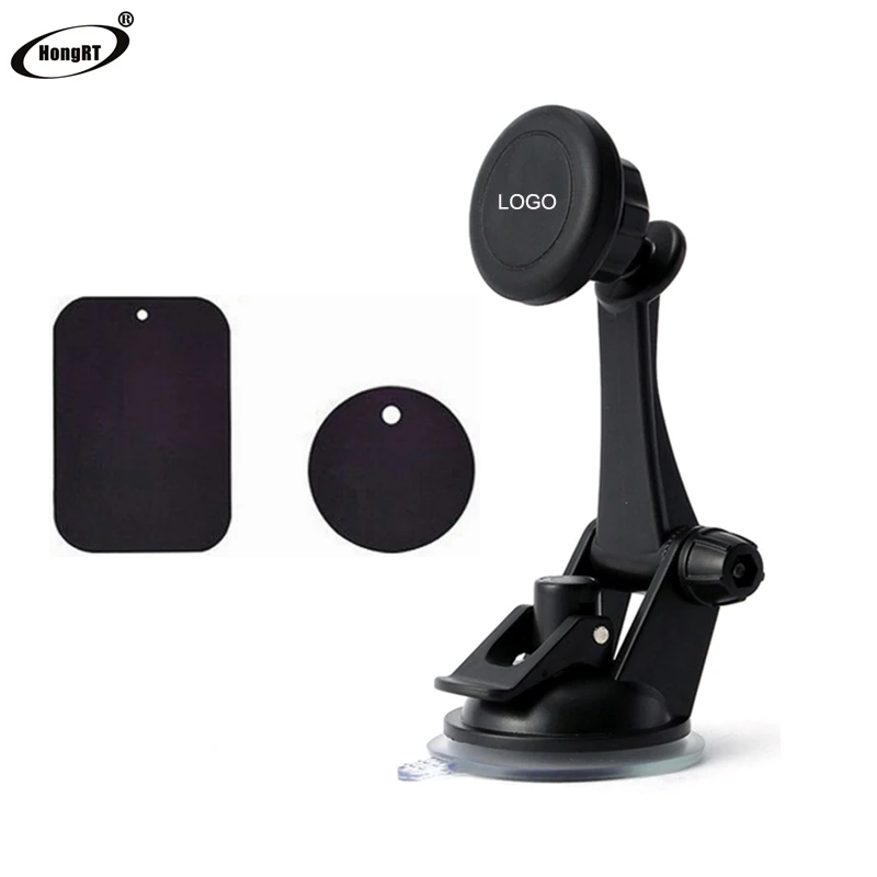 Car windshield sucker cup stand mount 360 rotating phone cradle car magnetic holder