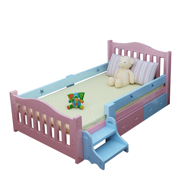 Wooden Kids Bed Kindergarten Kids Bed Children Bed Cartoon