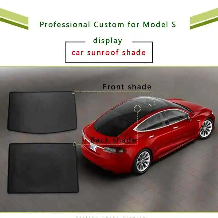 
Factory Price Foldable Tesla Model 3 X S Car Sunroof Sunshade Side Window Shades 