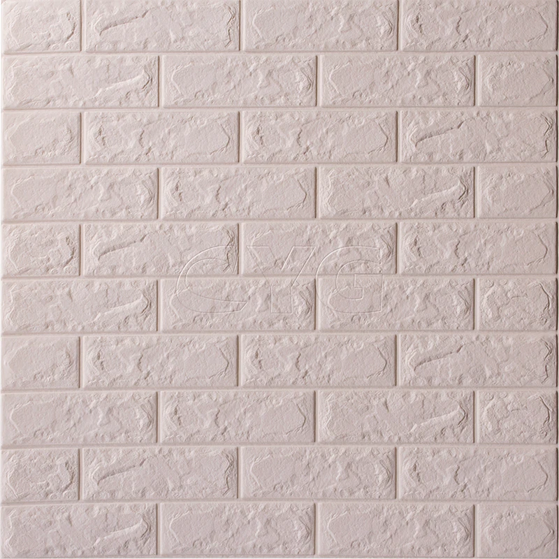 New PE Foam Wall Stickers Wall 3D DIY Wall Decor Brick Wall Stickers