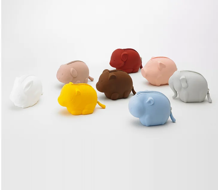 Cunite Custom горячая Распродажа Оптовые рекламные модные Заказные Силиконовые Портмоне Сумочка для монет