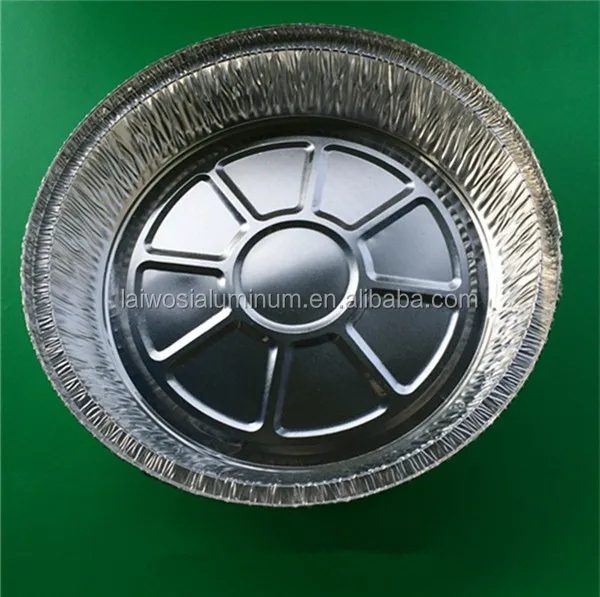 9 Inch Disposable Round Aluminum Foil Pan/Foil Baking Pan/Pizza Pan
