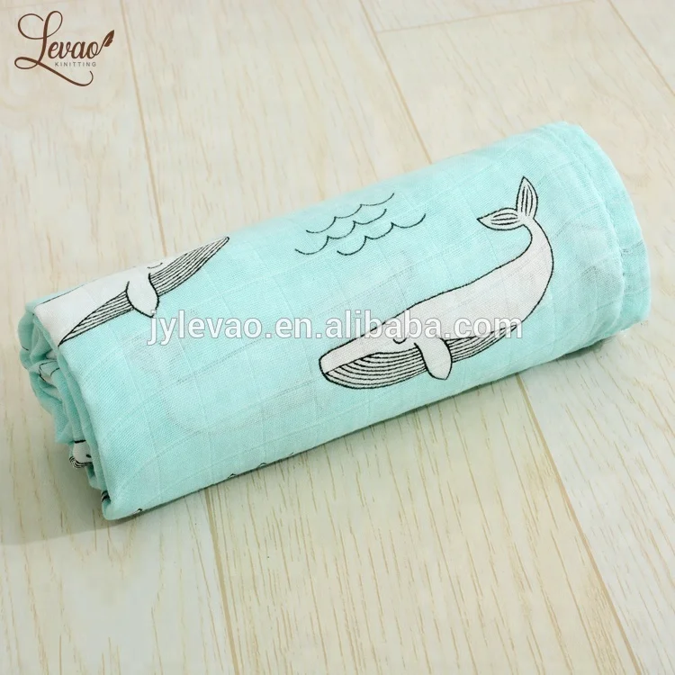 
Organic bamboo muslin swaddle blankets for newborn 