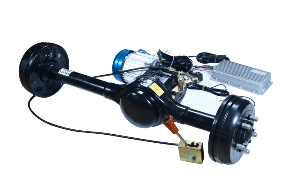 
60v 2000w dc brushless motor two speed rear alxe controller for 2000kg cargo three wheel 