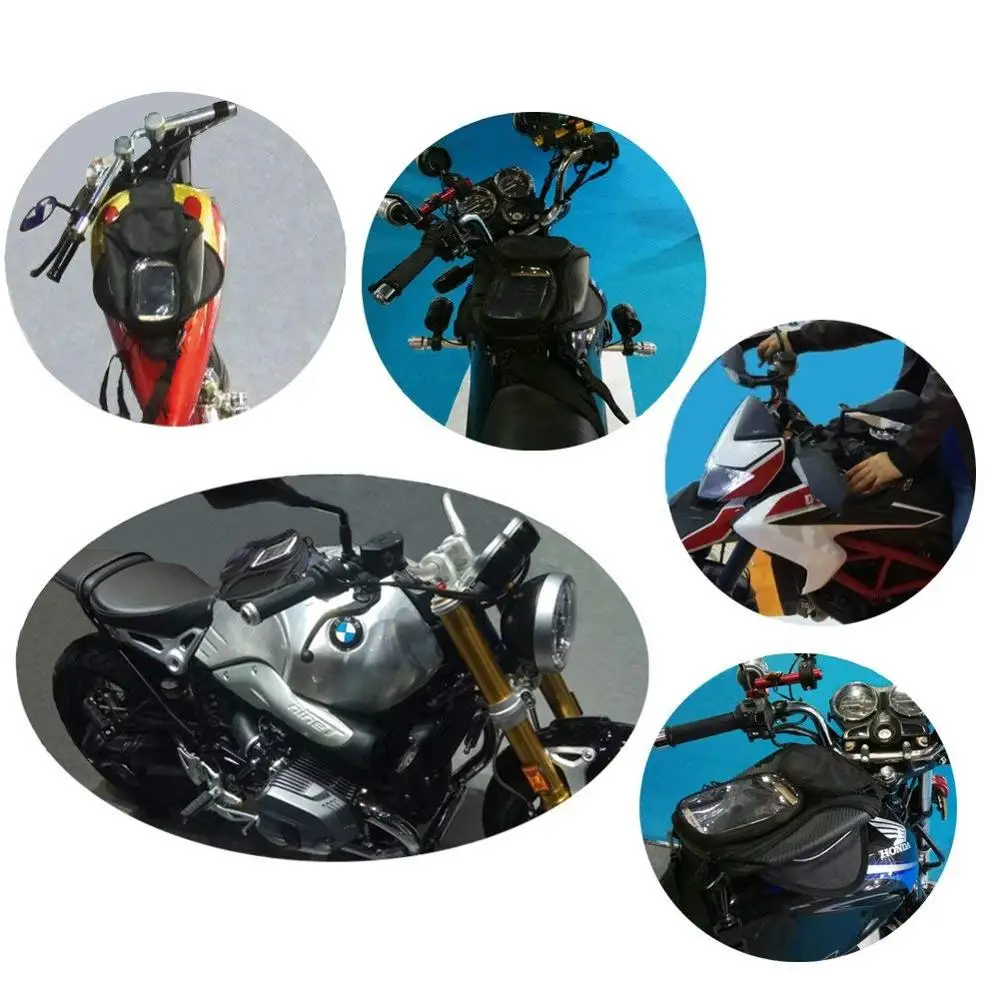 Waterproof Motorcycle Tank Bag Universal Strong Magnetic Motorbike Bag