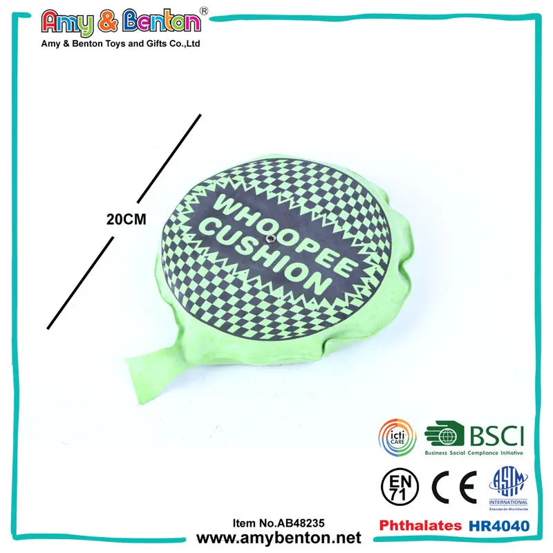 High Quality Promotion Joke Toy Whoopee Cushion with Foam